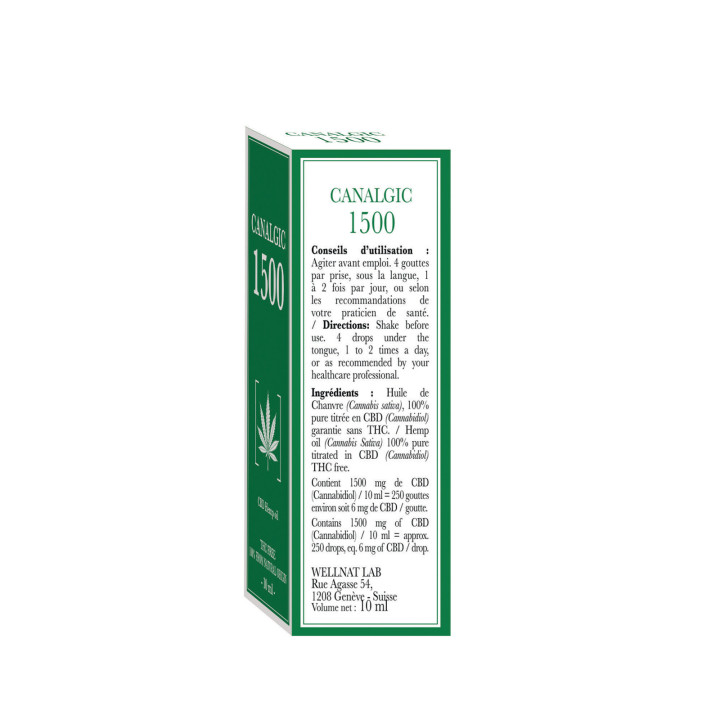 Canalgic® 1500 - Huile CBD 15%